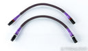Acoustic Zen Matrix Reference II XLR Cables; .5m Pair Balanced Interconnects