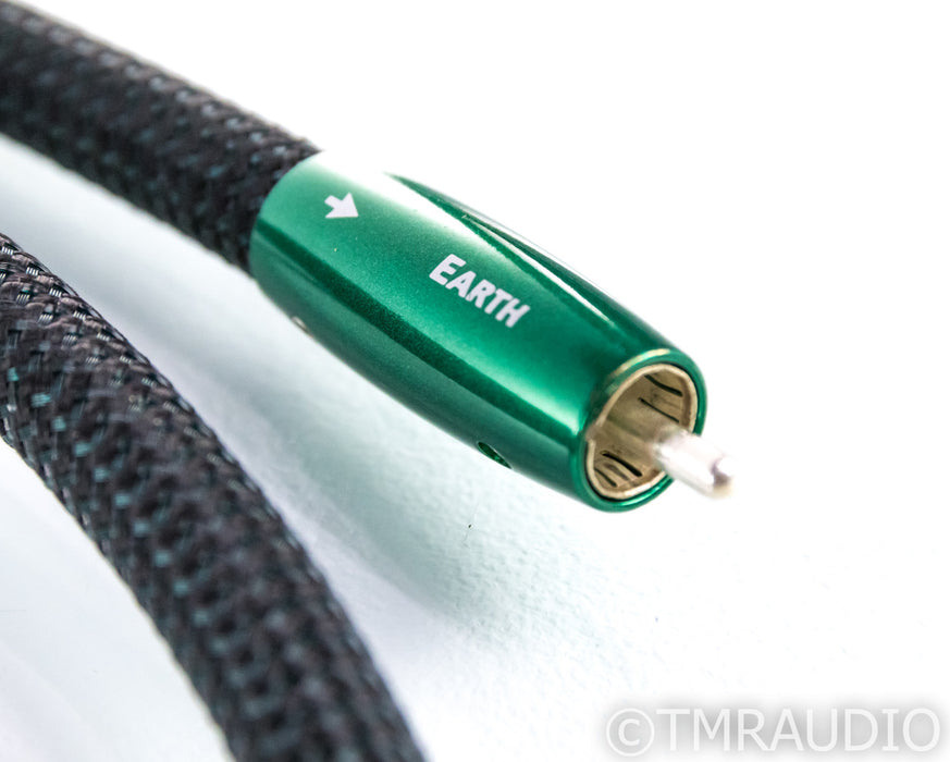 AudioQuest Earth RCA Cables; 1.5m Pair Interconnects; 72v DBS