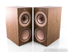 KEF R3 Bookshelf Speakers; Walnut Pair; R-3