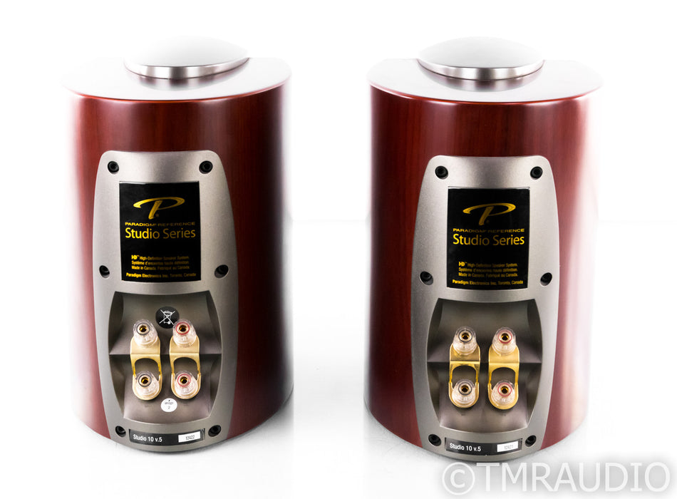 Paradigm Studio 10 V.5 Bookshelf Speakers; Rosenut Pair