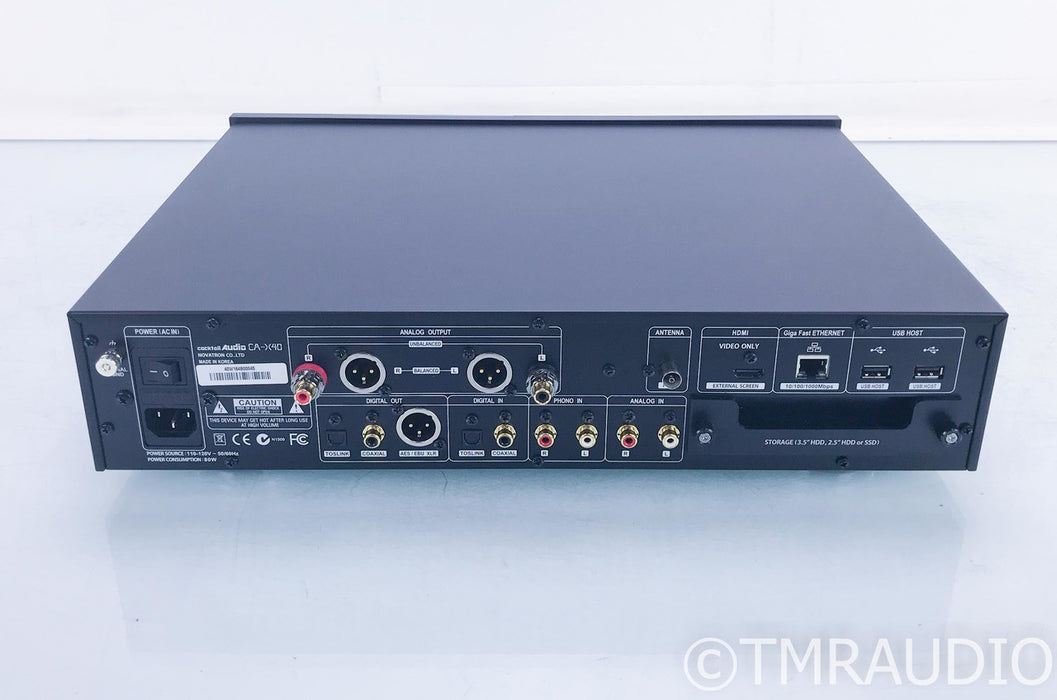 Cocktail Audio CA-X40 DSD HD Network Server; B-Stock w/ Warranty