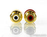 WBT 0705 E Gold-Plated Copper Binding Posts; WBT-0705 Cu; Pair (Never Used)