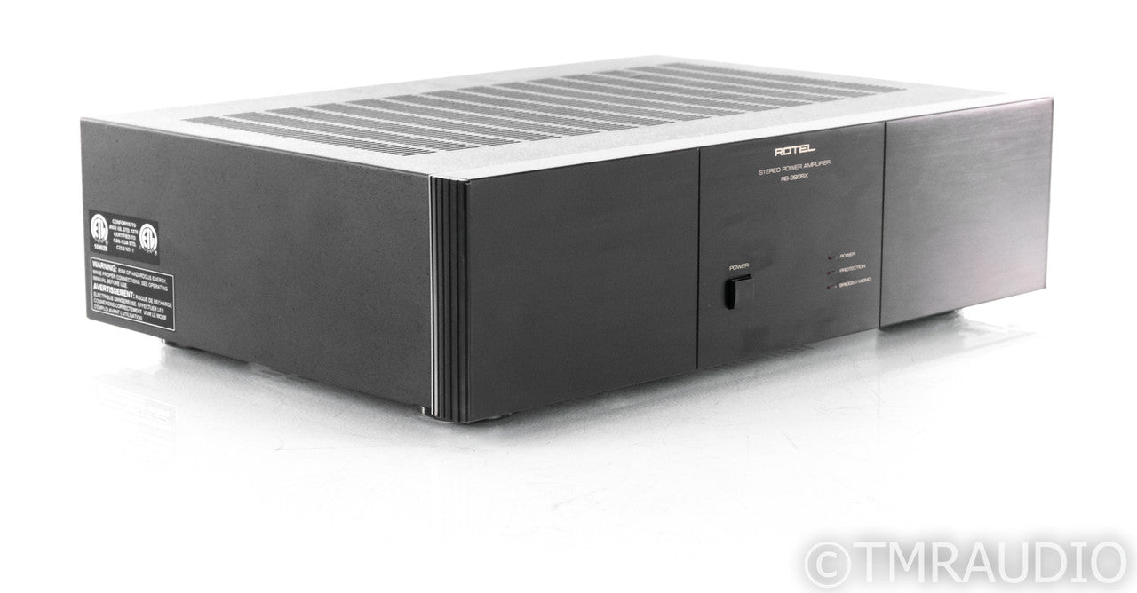 Rotel RB-980BX Stereo Power Amplifier; RB980BX