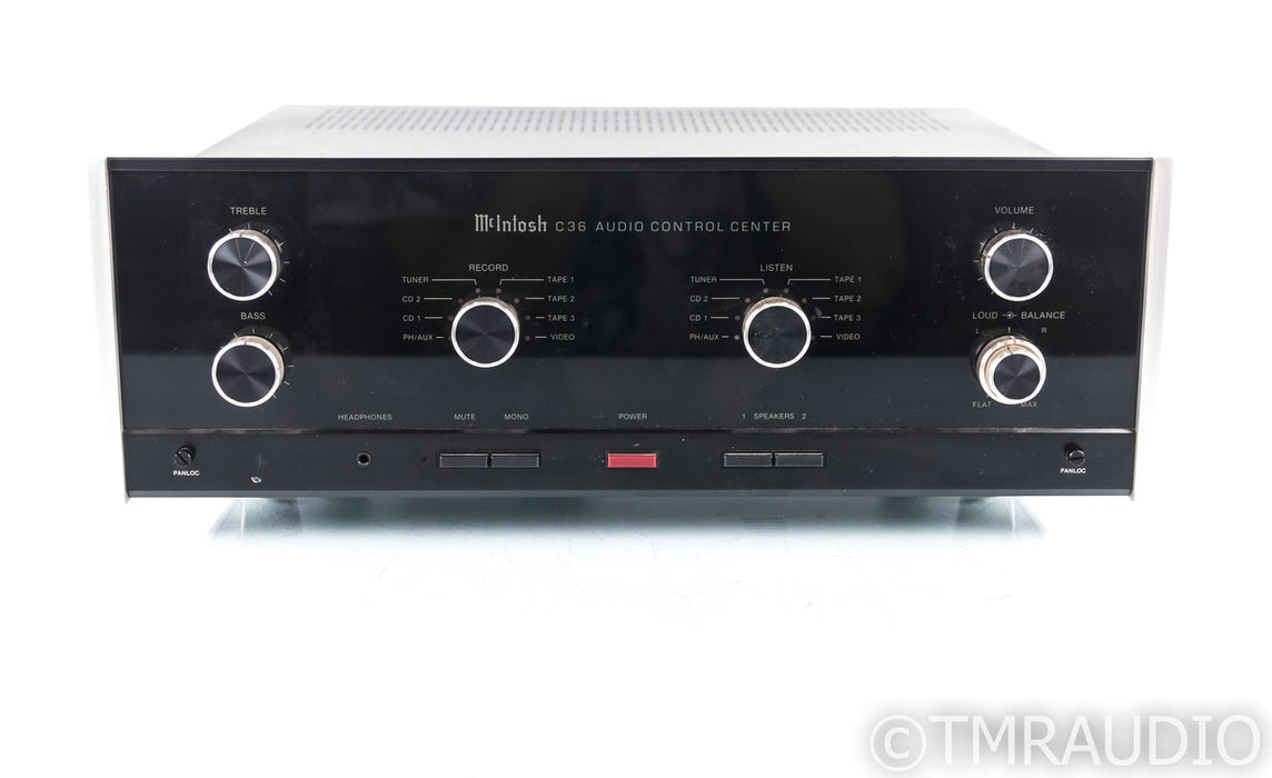 McIntosh C36 Stereo Preamplfiier; C-36; MM Phono