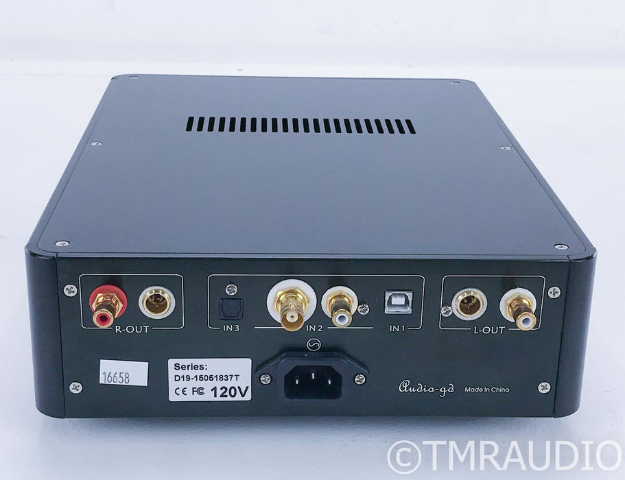 Audio GD DAC19 10th Anniversary Edition DAC; D/A Converter; USB TCXO