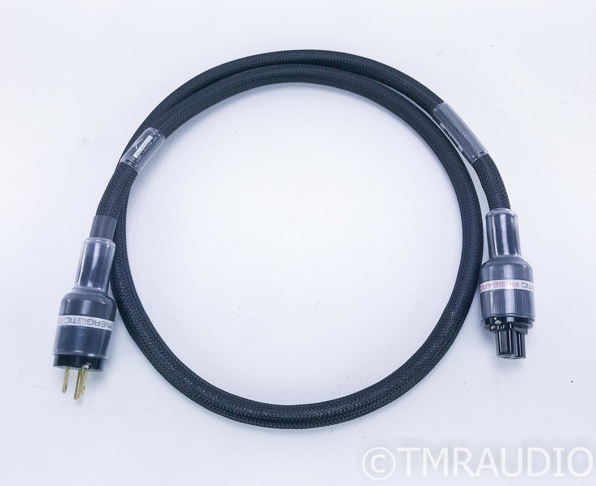 Synergistic Research UEF Black HC 10 Power Cable; 5ft AC Cord