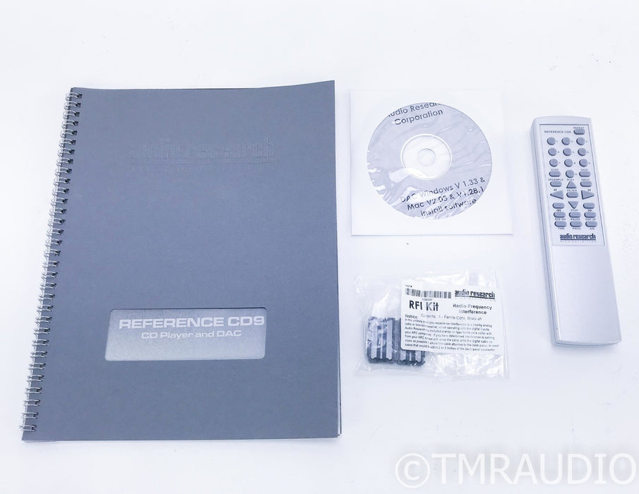 Audio Research Reference 9 CD Player / DAC; D/A Converter; Remote