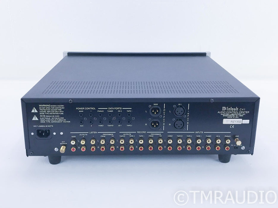 McIntosh C41 Stereo Preamplifier; C-41; Remote