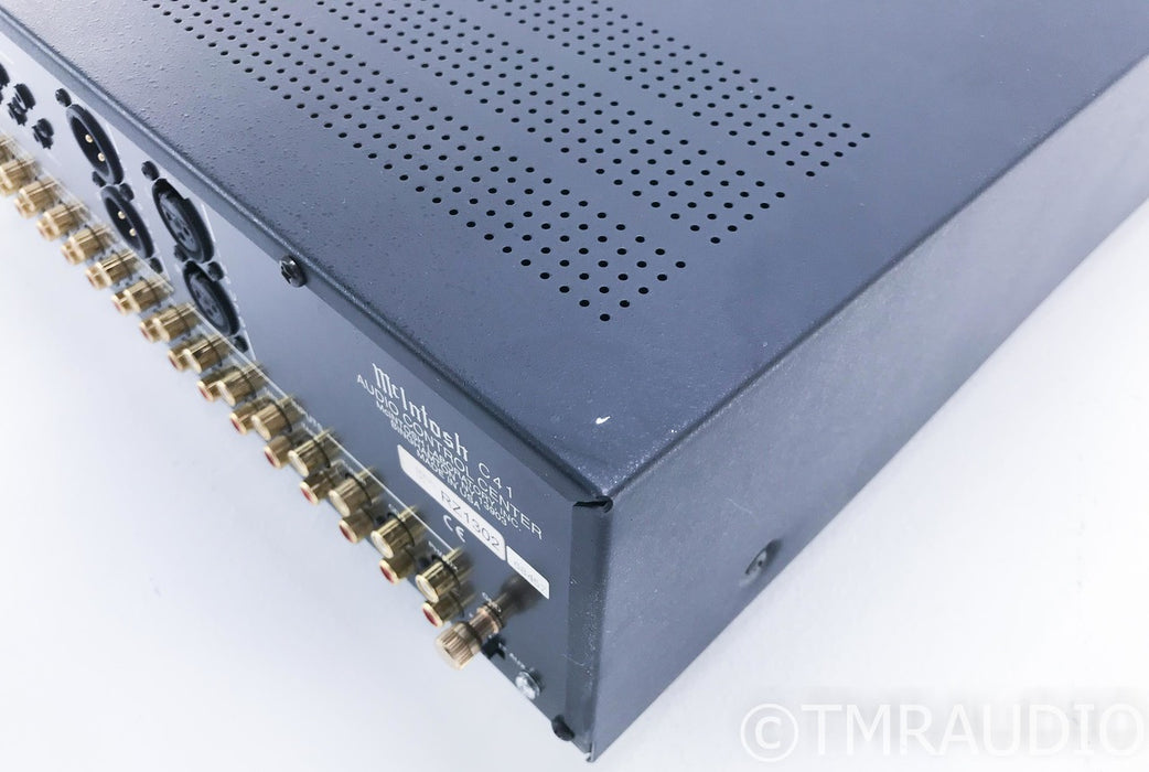 McIntosh C41 Stereo Preamplifier; C-41; Remote