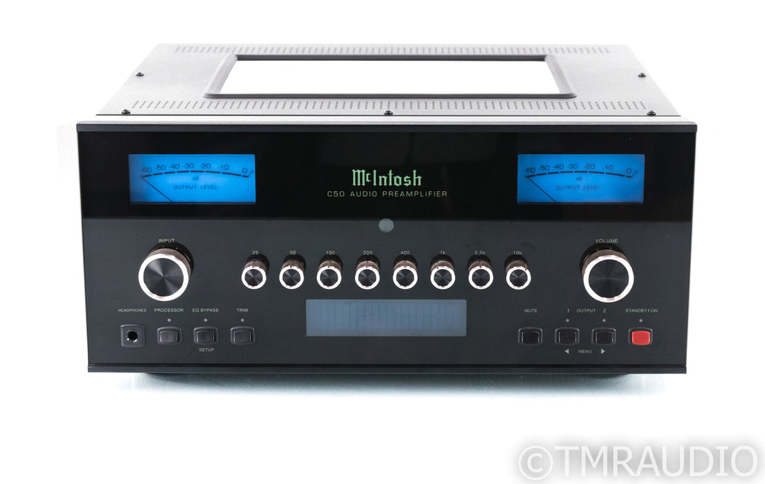 McIntosh C50 Stereo Preamplifier; C-50; Remote; MM/MC Phono