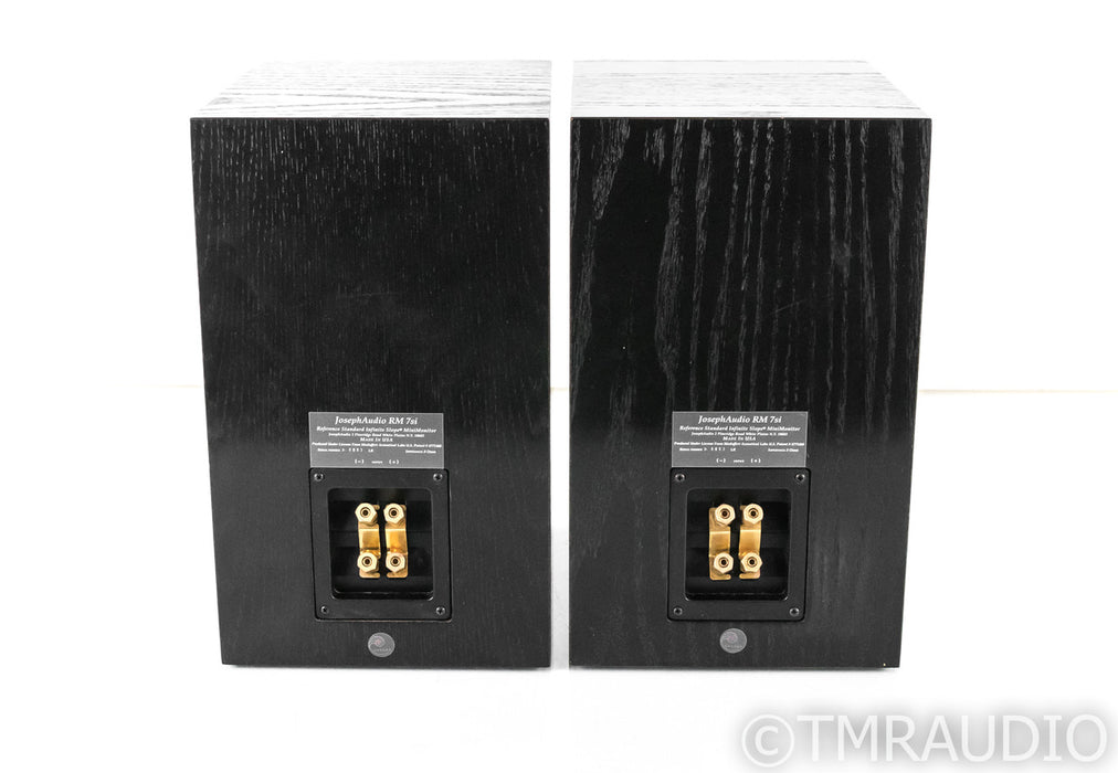Joseph Audio RM7si Bookshelf Speakers; Black Oak Pair; RM-7si