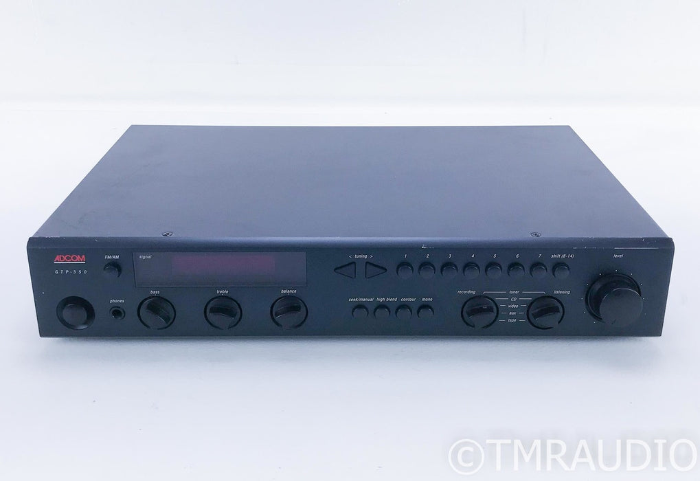 Adcom GTP-350 Stereo Preamplifier / AM / FM Tuner; GTP350