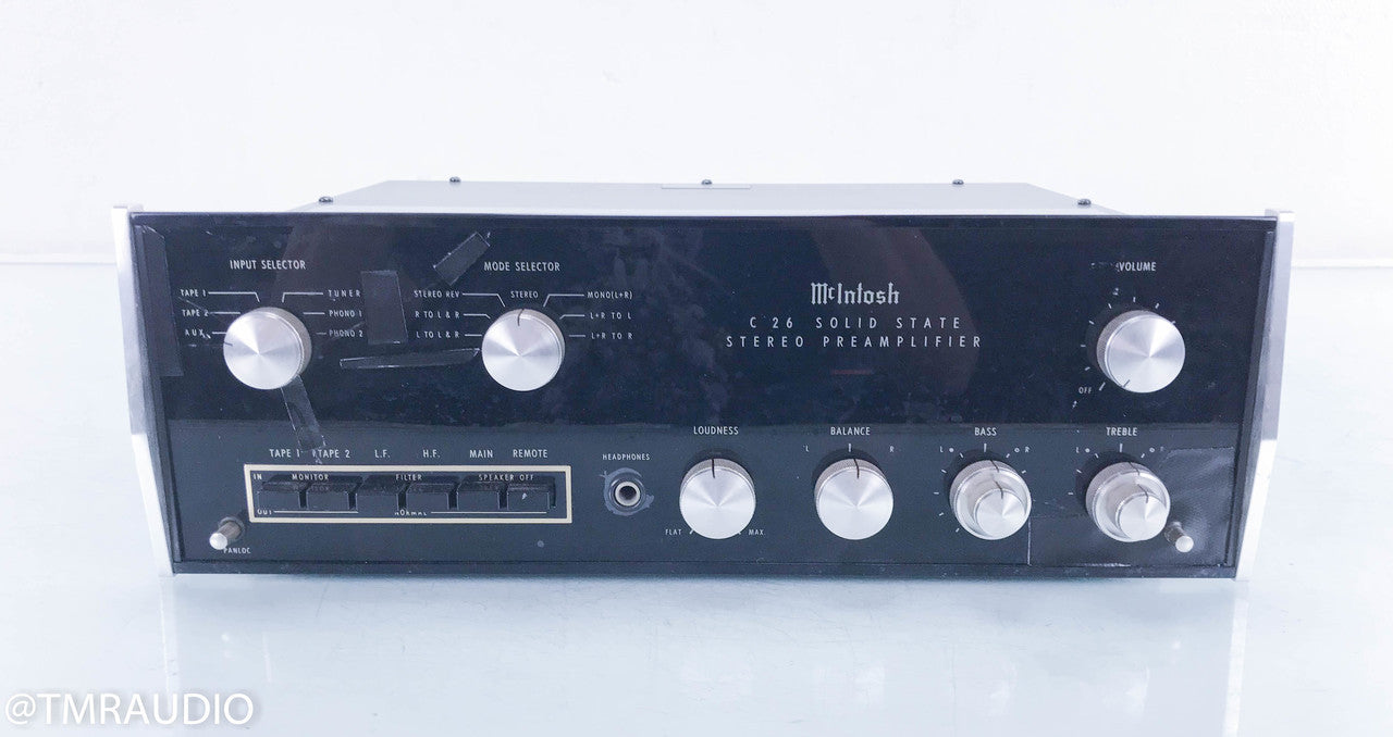 McIntosh C26 Vintage Stereo Preamplifier