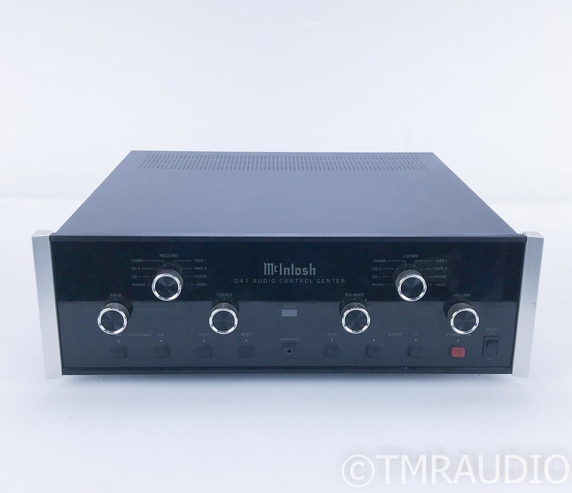 McIntosh C41 Stereo Preamplifier; C-41; Remote