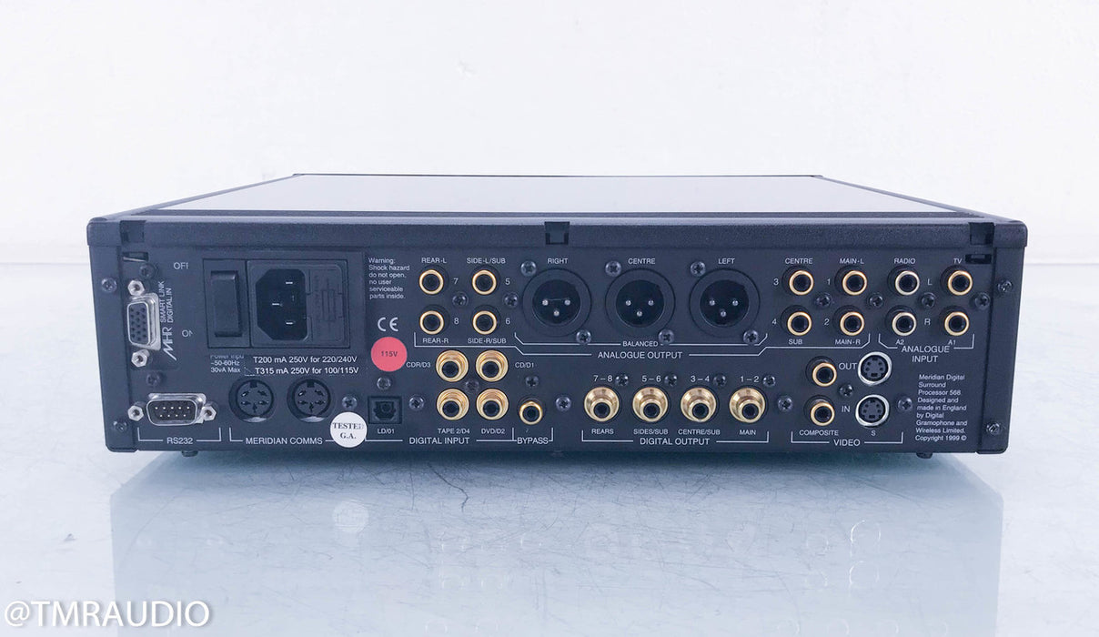 Meridian 568.2MM 7.1 Channel Home Theater Processor