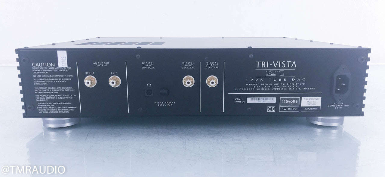 Musical Fidelity Tri-Vista 21 Tube DAC