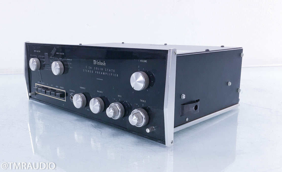 McIntosh C26 Vintage Stereo Preamplifier