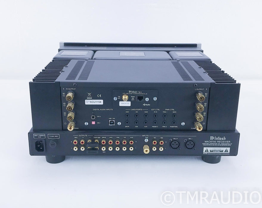 McIntosh MAC6700 Stereo Receiver; Integrated Amplifier; MAC-6700