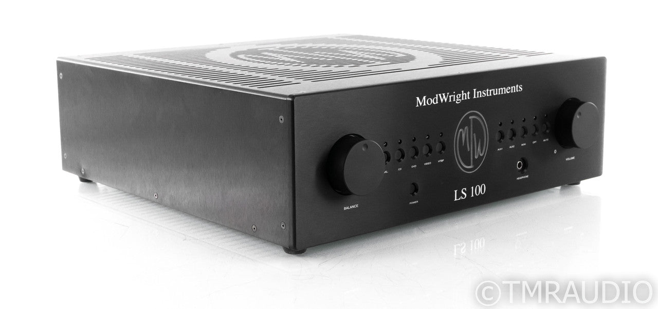 ModWright LS 100 Stereo Tube Preamplifier; LS-100; Black