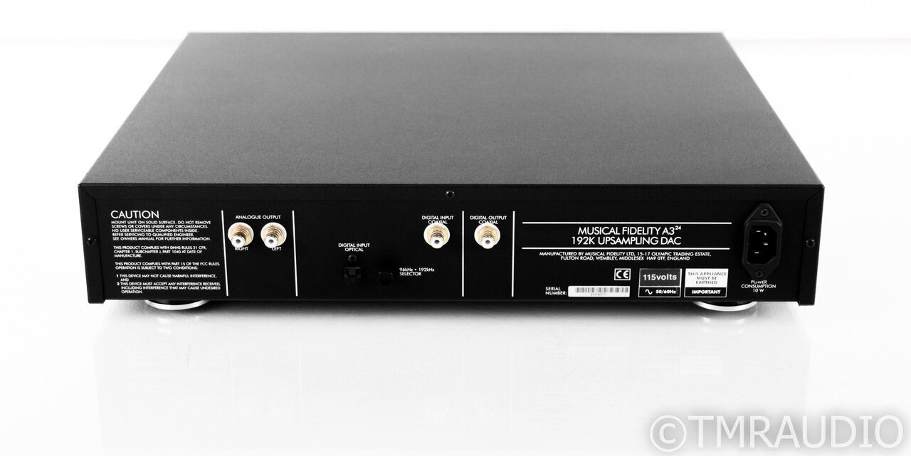 Musical Fidelity A3.24 Upsampling DAC; D/A Converter; A3-24