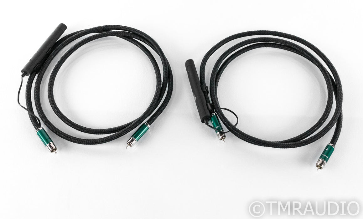 AudioQuest Columbia RCA Cables; 2m Pair Interconnects; 72v DBS