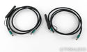 AudioQuest Columbia RCA Cables; 2m Pair Interconnects; 72v DBS