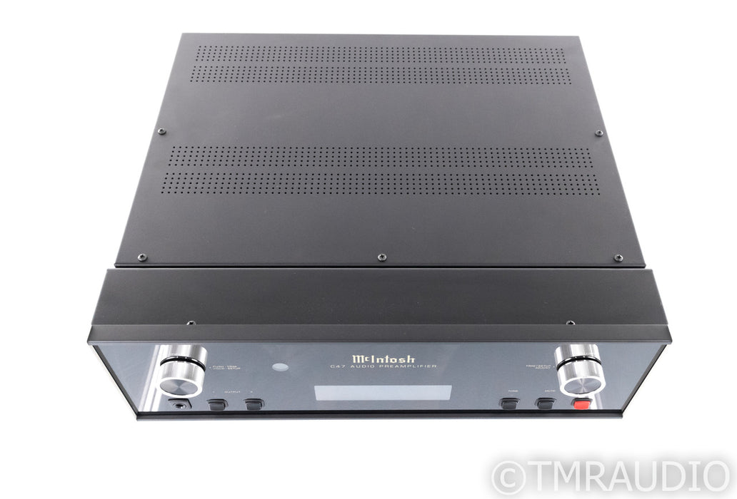 McIntosh C47 Stereo Preamplifier; C-47; 32-bit / 384kHz DAC; DSD; Phono; MINT