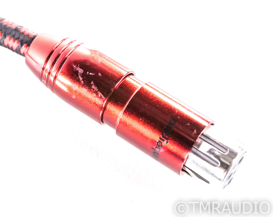AudioQuest King Cobra XLR Cable; Single 1m Balanced Interconnect