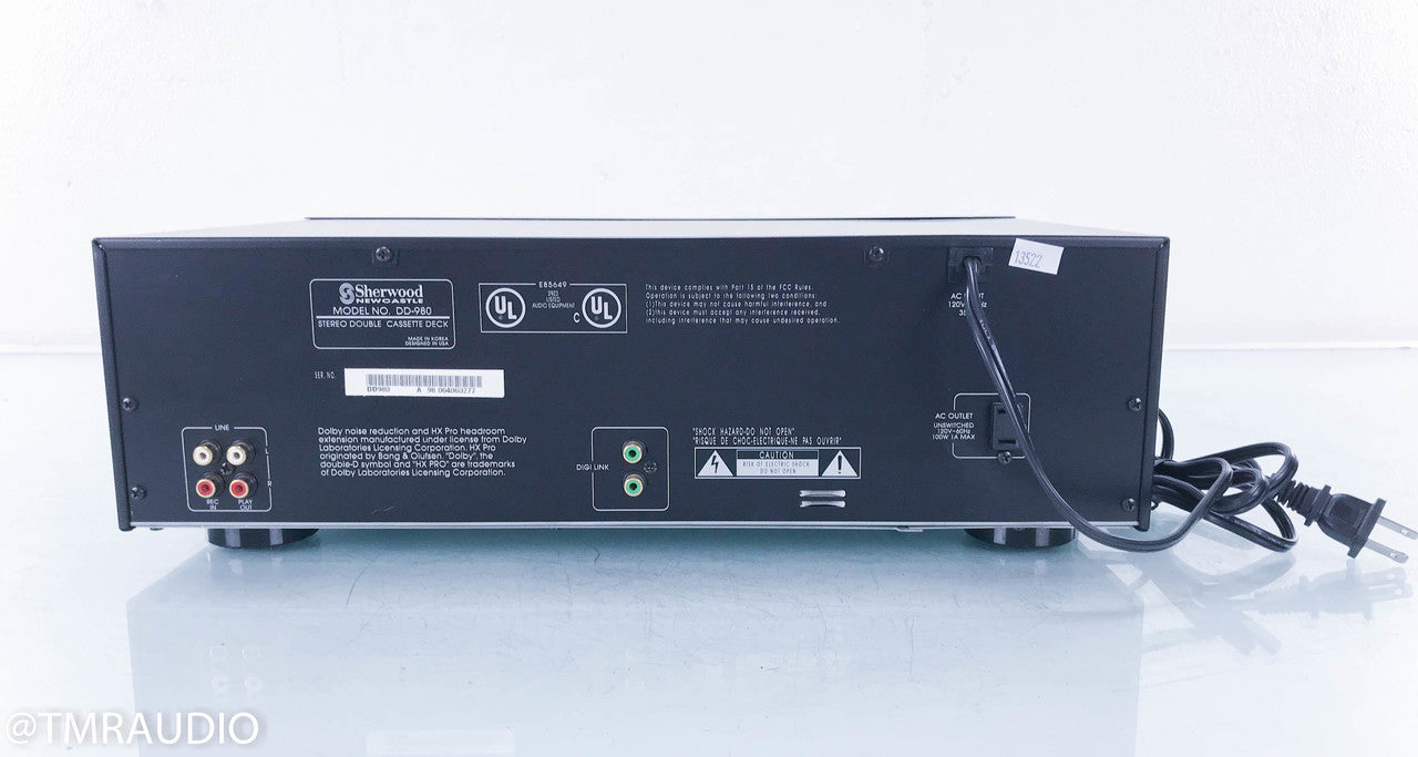 Sherwood DD-980 Double Cassette Deck