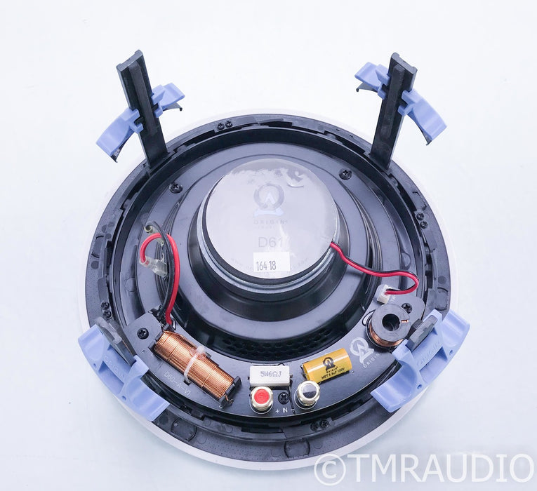 Origin Acoustics D61 In Ceiling Speaker; White Grill; D-61