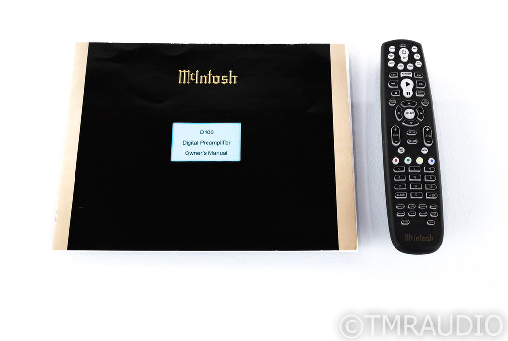 McIntosh D100 DAC; D/A Converter; D-100