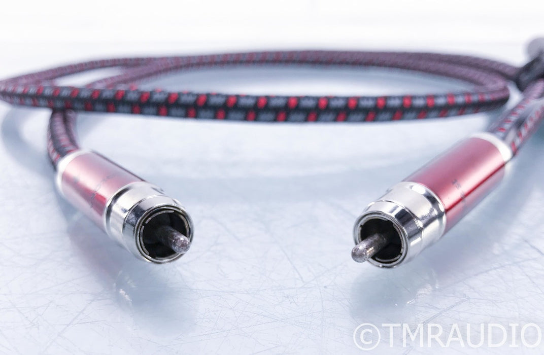 AudioQuest Colorado RCA Cables; 1.5m Pair Interconnects (Missing one DBS)