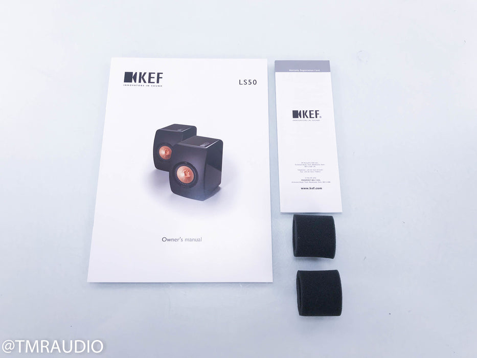 Kef LS50 Bookshelf Speakers