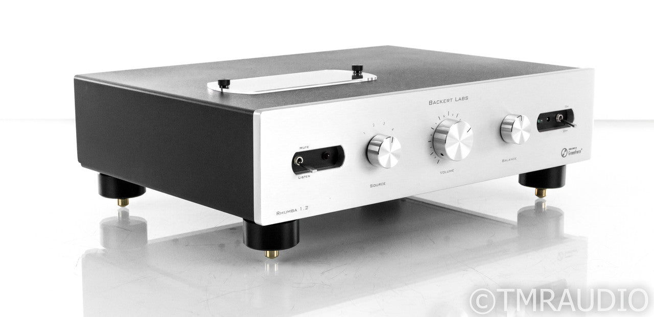 Backert Labs Rhumba 1.2 Extreme Stereo Tube Preamplifier; Upgraded; NOS Tubes
