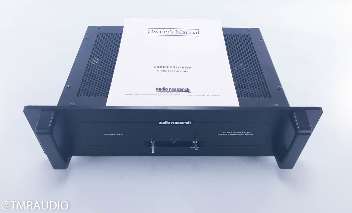 Audio Research PH3 Stereo MM / MC Phono Preamplifier
