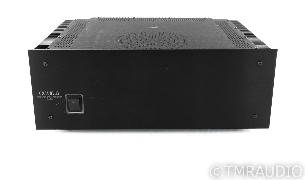Acurus 200X3 3-Channel Power Amplifier; 200-X3
