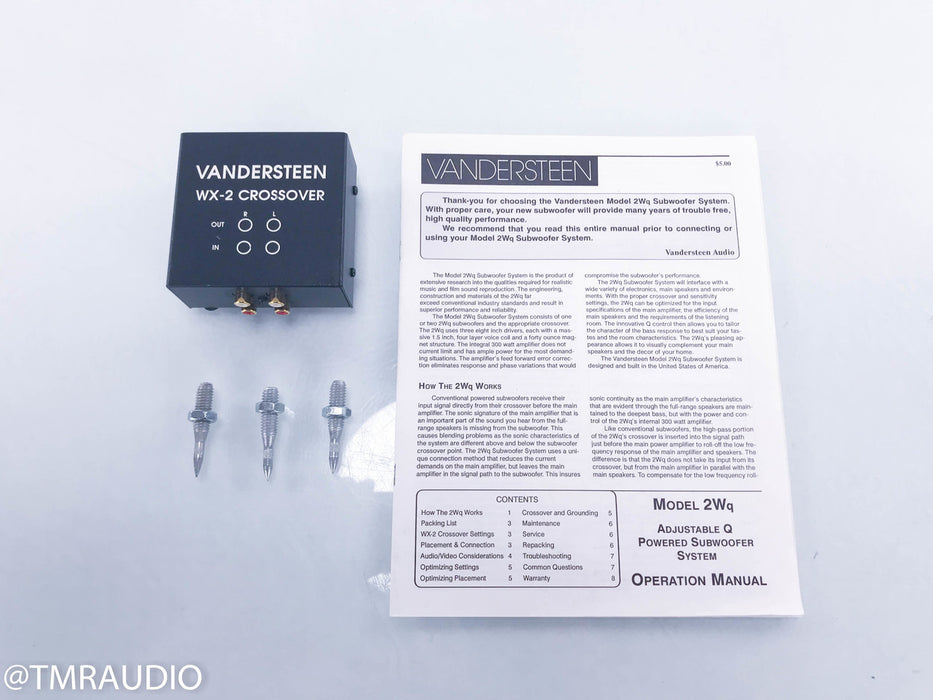 Vandersteen 2Wq Powered Subwoofer
