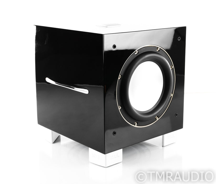 REL S/3 10" Powered Subwoofer; Piano Black; S3