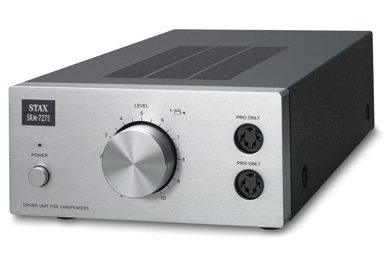 STAX SRM-727 II Electrostatic Headphone Amp; SRM727II; Silver (New)