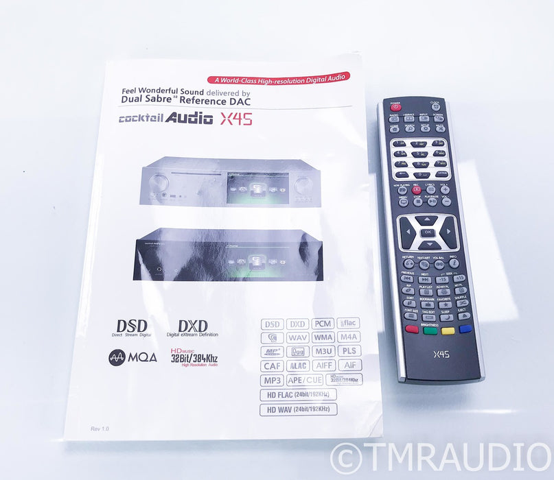 Cocktail Audio CA-X45 Network Streamer / Server; X45