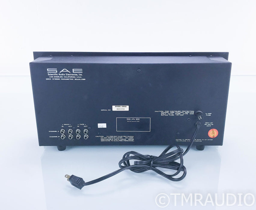 SAE 2800 Vintage Stereo Parametric Equalizer; EQ
