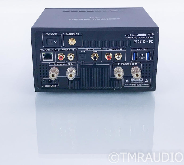 Cocktail Audio X14 Stereo Integrated Amplifier / Network Streamer; New/Open Box