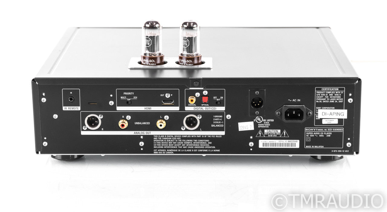 Sony SCD-XA5400ES SACD / CD Player