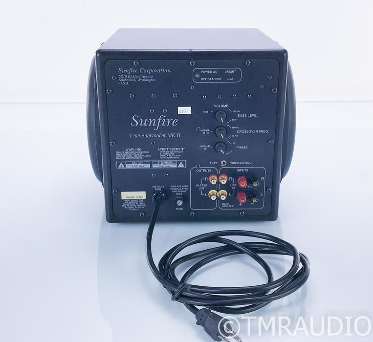 Sunfire True Sub MK II Powered 10" Subwoofer; mkii