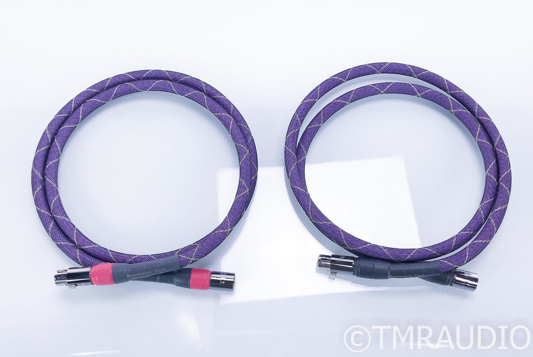 Harmonic Technology Magic Link II XLR Cables; 1.5m Pair Balanced Interconnects