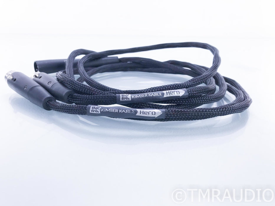 Kimber Kable Hero XLR Cables; 1.5m Pair Balanced Interconnects