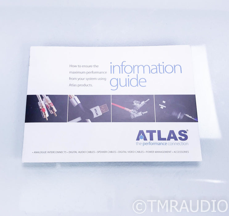 Atlas EOS 2mm Power Cable; 1.5m AC Cord; Rhodium