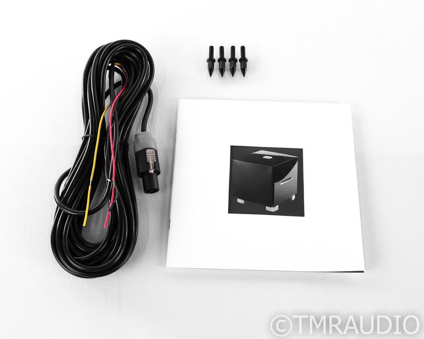 REL S/3 10" Powered Subwoofer; Piano Black; S3