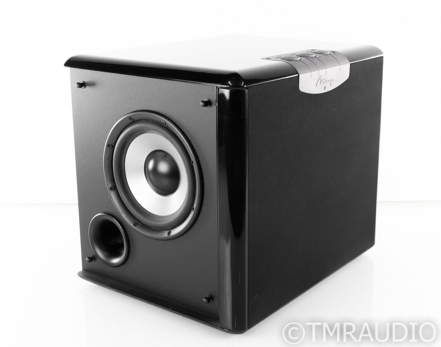 Mirage OM-200 Dual 8" Powered Subwoofer; Black; OM200