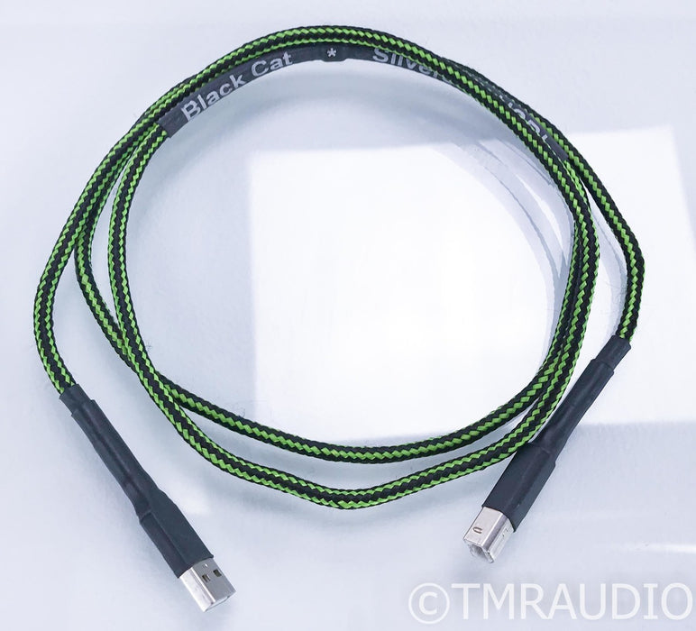 Black Cat Silverstar USB Cable; 1.2m Digital Interconnect